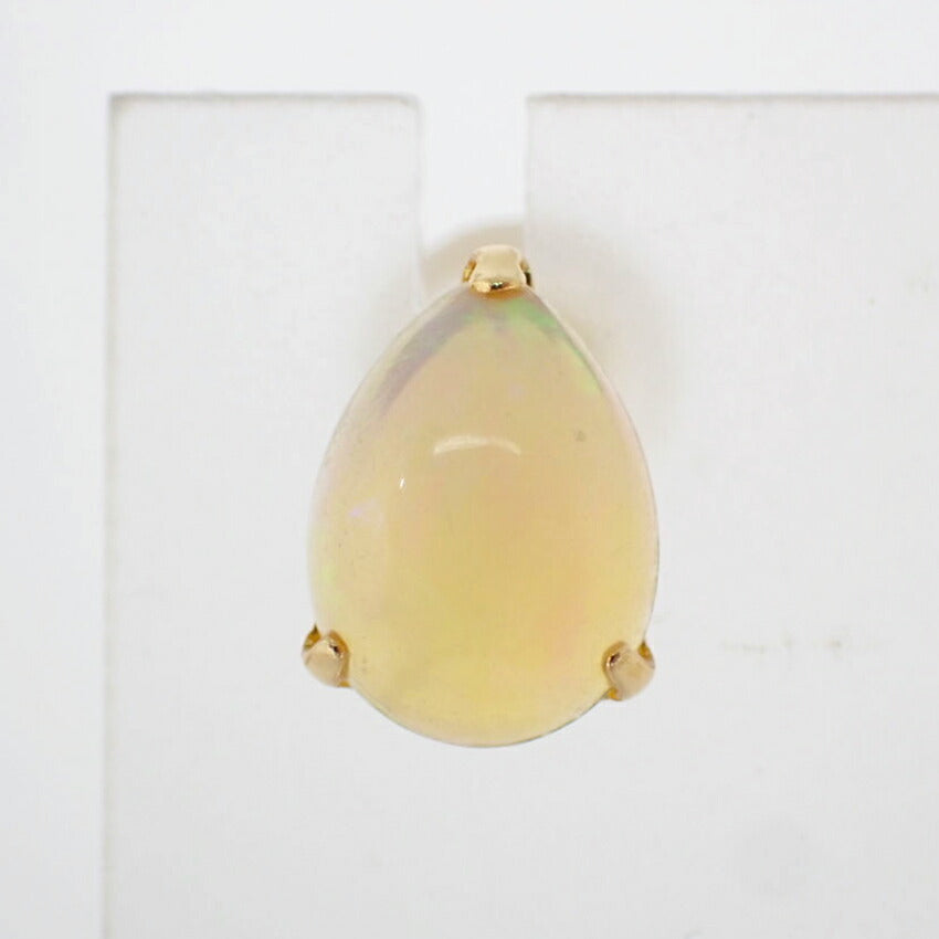 【中古】K18 オパール/0.50ct イヤリング/ピアス/j218-10