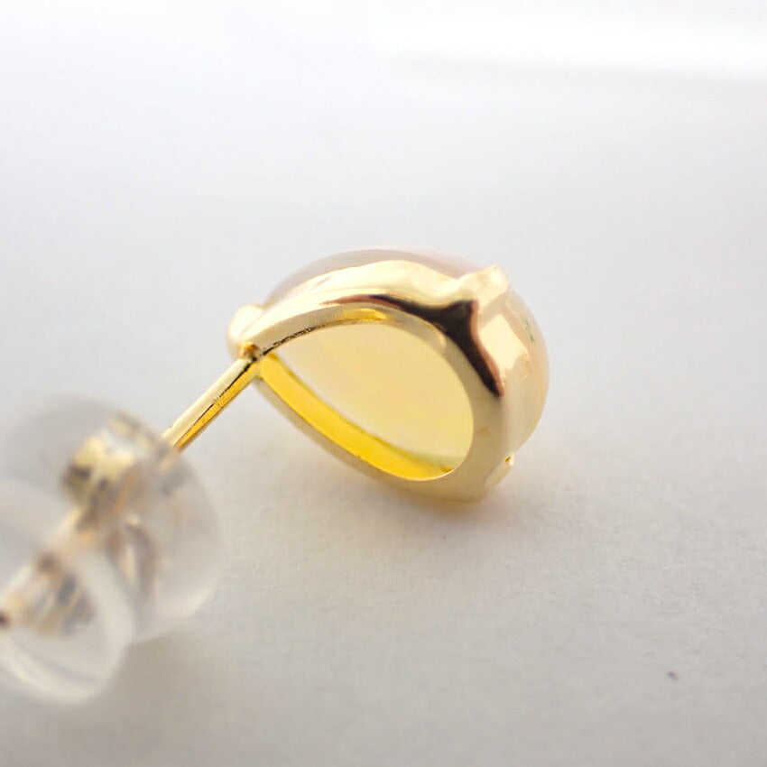 【中古】K18 オパール/0.50ct イヤリング/ピアス/j218-10