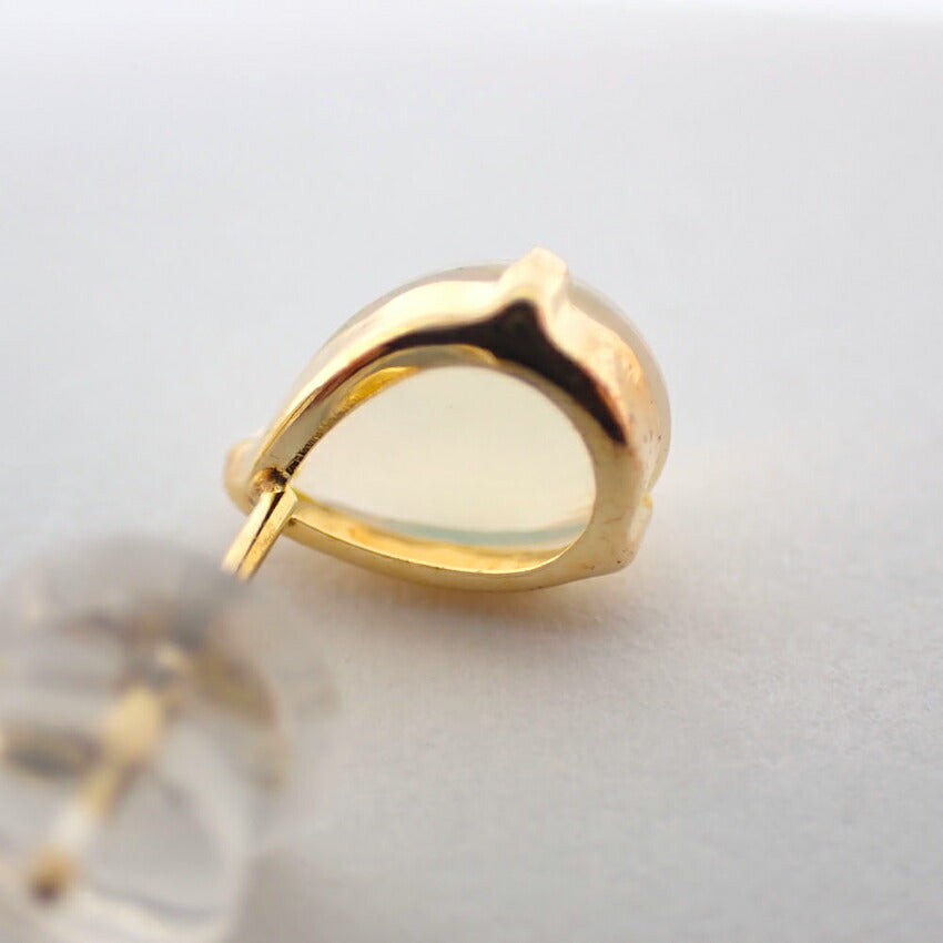 【中古】K18 オパール/0.50ct イヤリング/ピアス/j218-10