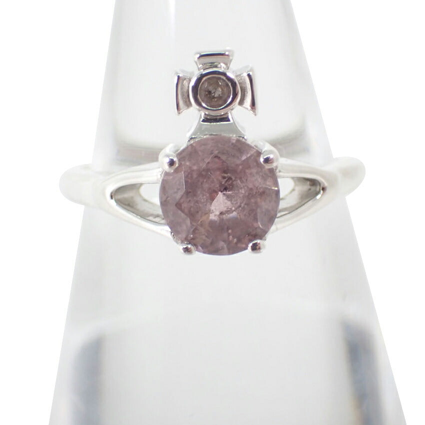 【中古】VivienneWestwood/ヴィヴィアン オーブ クリスタルリング/j218-11