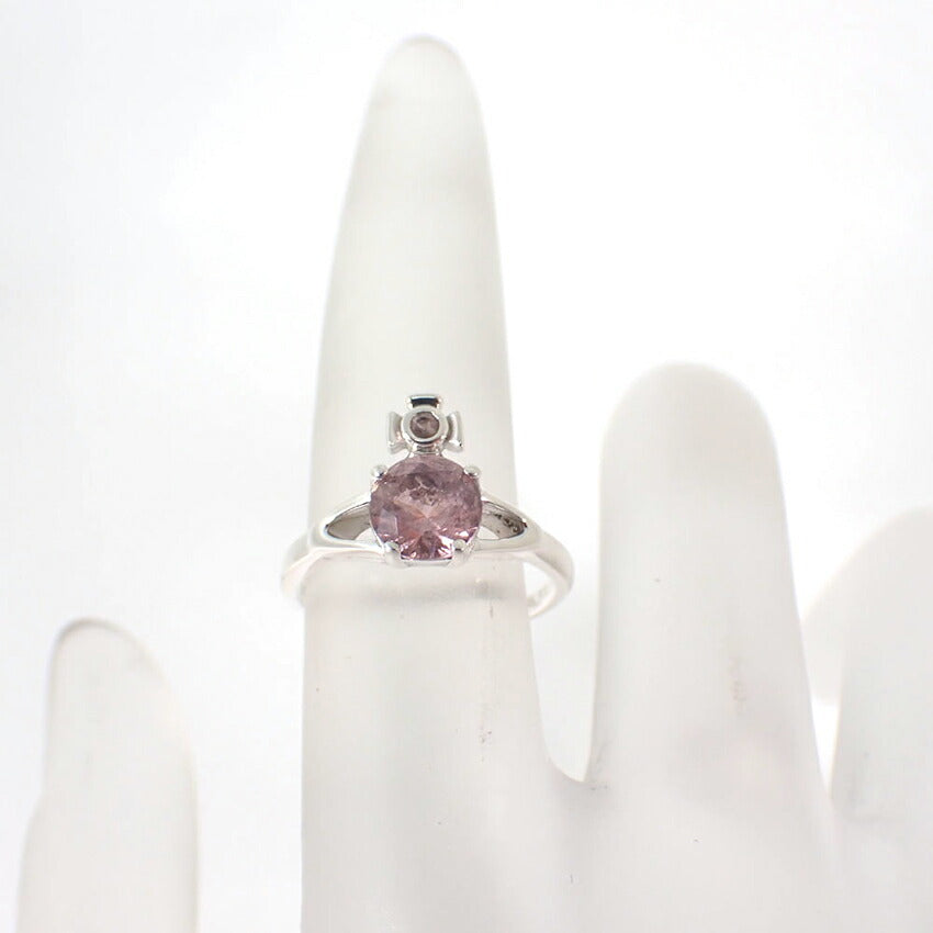 【中古】VivienneWestwood/ヴィヴィアン オーブ クリスタルリング/j218-11