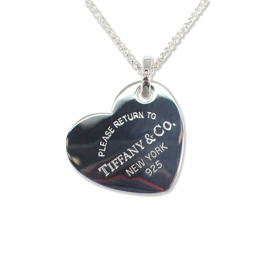 【中古】TIFFANY/ティファニー 925 リターントゥ ハートタグ ネックレス/j218-12