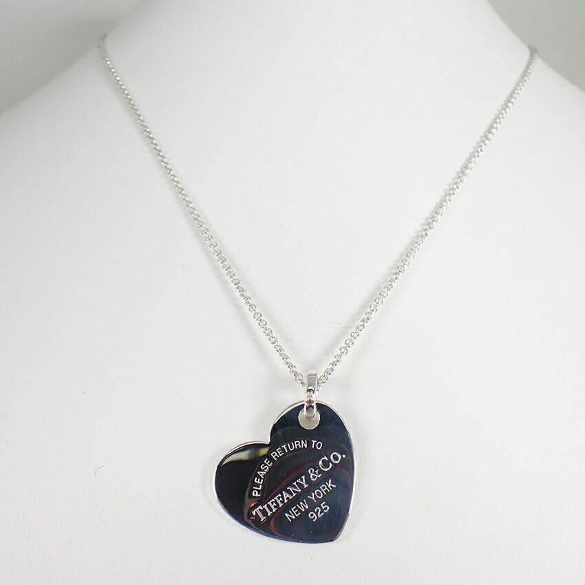 【中古】TIFFANY/ティファニー 925 リターントゥ ハートタグ ネックレス/j218-12