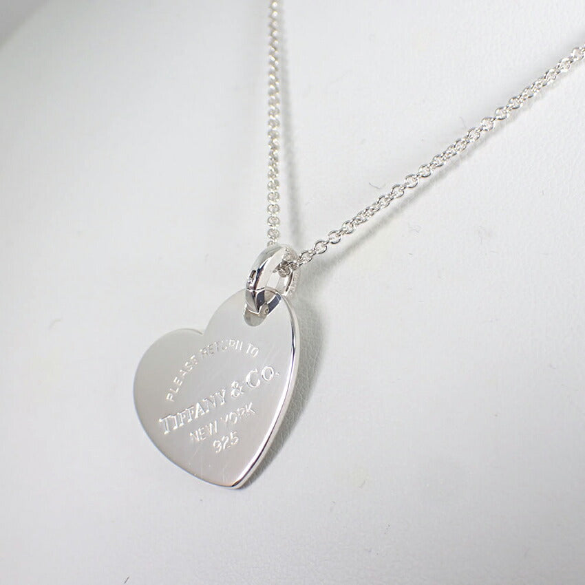 【中古】TIFFANY/ティファニー 925 リターントゥ ハートタグ ネックレス/j218-12