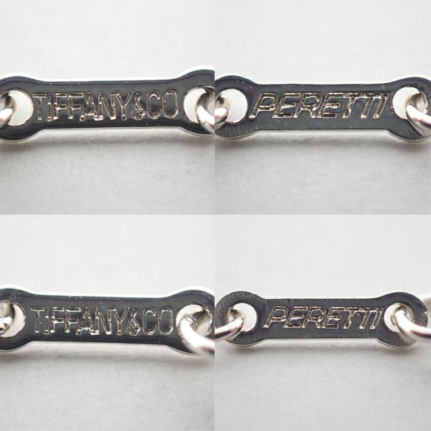 【中古】TIFFANY/ティファニー 925 エルサペレッティ フェザー ペンダント/ネックレス/j218-15