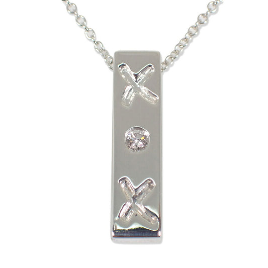 【中古】TIFFANY/ティファニー 925 キスバー ダイヤ パロマピカソ ネックレス/j218-16