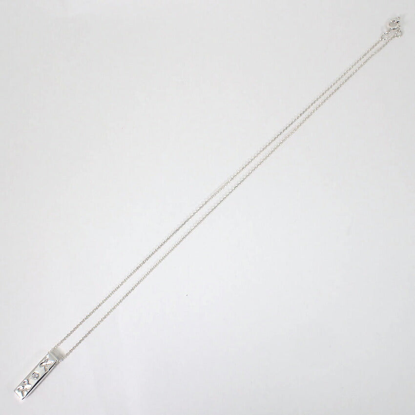 【中古】TIFFANY/ティファニー 925 キスバー ダイヤ パロマピカソ ネックレス/j218-16