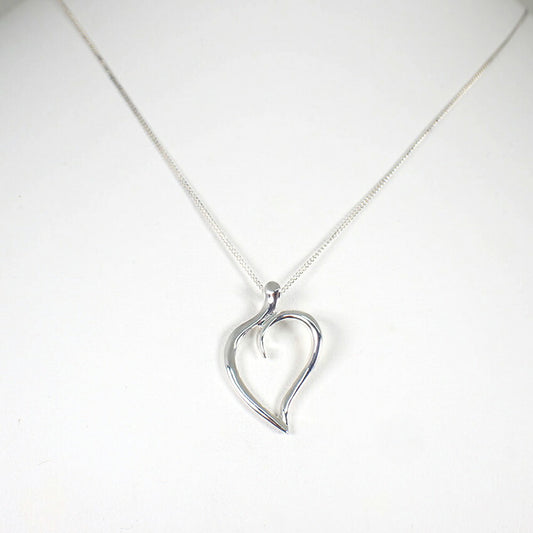 【中古】TIFFANY/ティファニー 925  エルサペレッティ リーフ ペンダント/j218-17