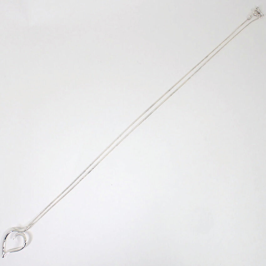 【中古】TIFFANY/ティファニー 925  エルサペレッティ リーフ ペンダント/j218-17