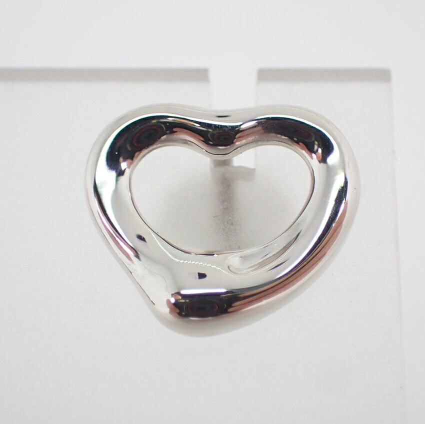 【中古】TIFFANY/ティファニー/925/オープンハート/ピアス/j218-3
