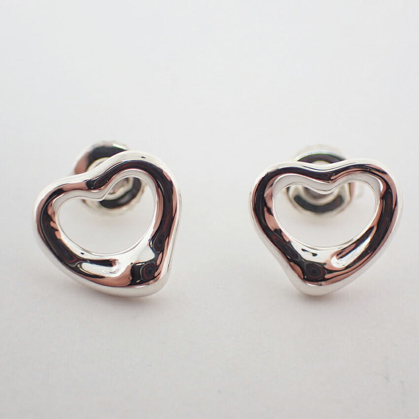 【中古】TIFFANY/ティファニー/925/オープンハート/ピアス/j218-3