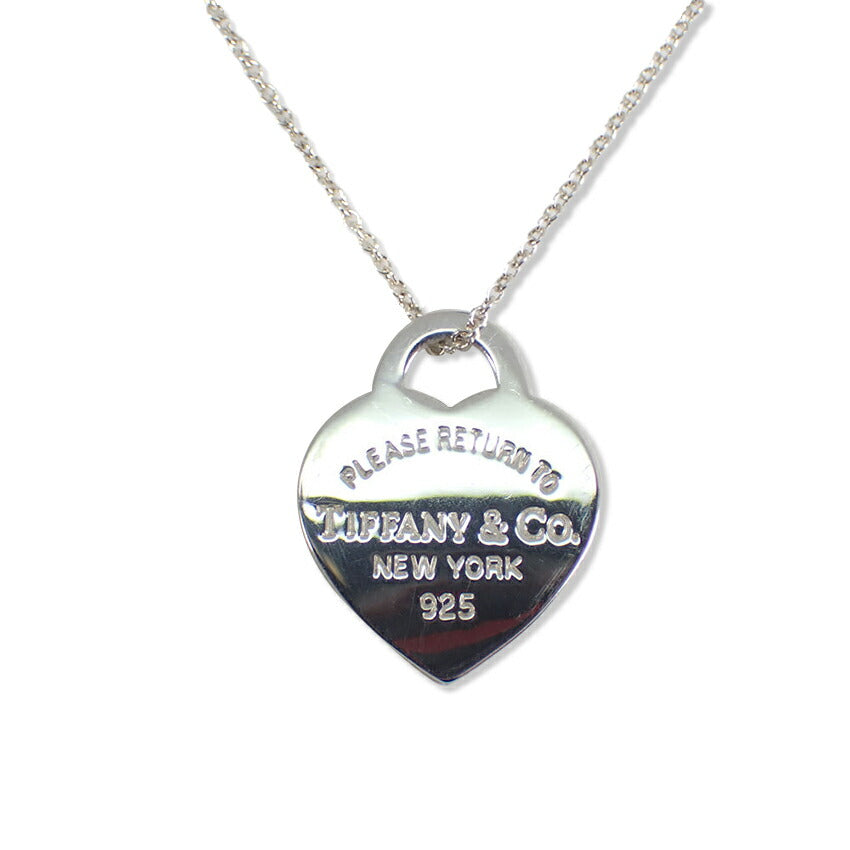 【中古】TIFFANY/ティファニー 925 リターントゥティファニー ハートタグ ネックレス/j218-5