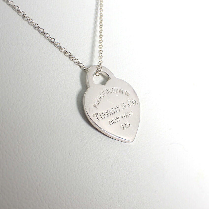【中古】TIFFANY/ティファニー 925 リターントゥティファニー ハートタグ ネックレス/j218-5