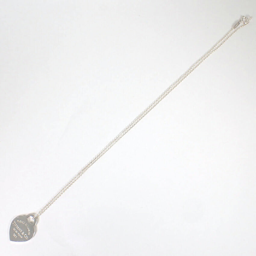 【中古】TIFFANY/ティファニー 925 リターントゥティファニー ハートタグ ネックレス/j218-5