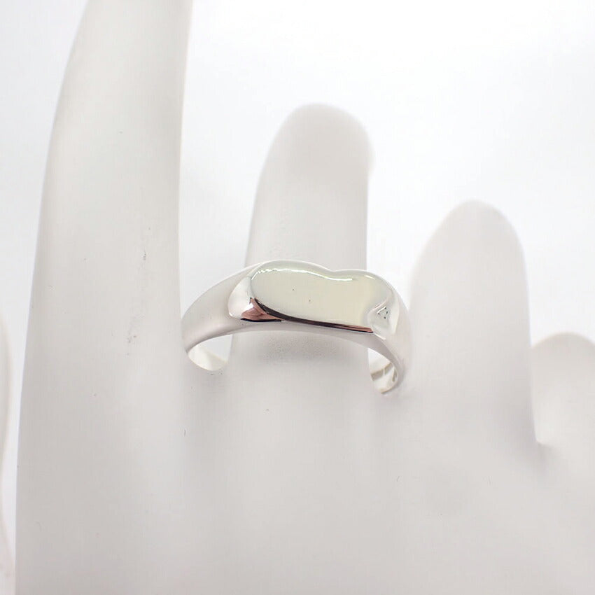 【中古】TIFFANY/ティファニー 925  シグネット ハート リング /17.5号/j218-8