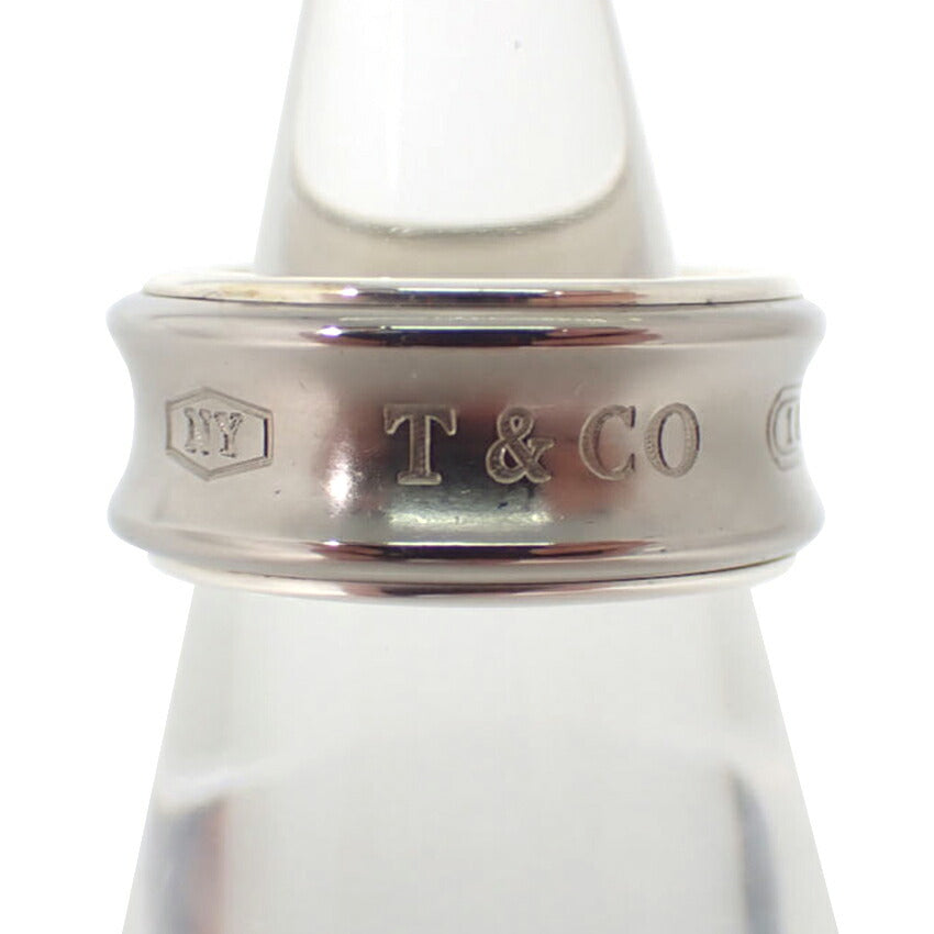 【中古】TIFFANY/ティファニー 925 チタン 1837  リング /8号/j218-9