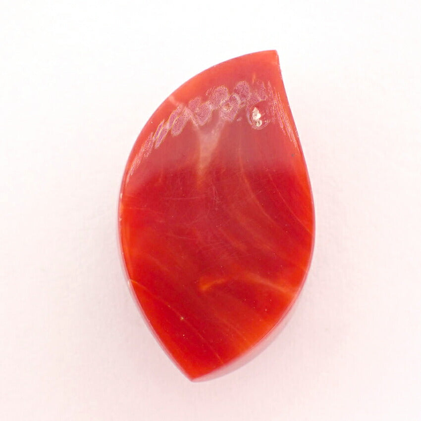 【中古】天然サンゴ ルース 13.264ct/j219-4