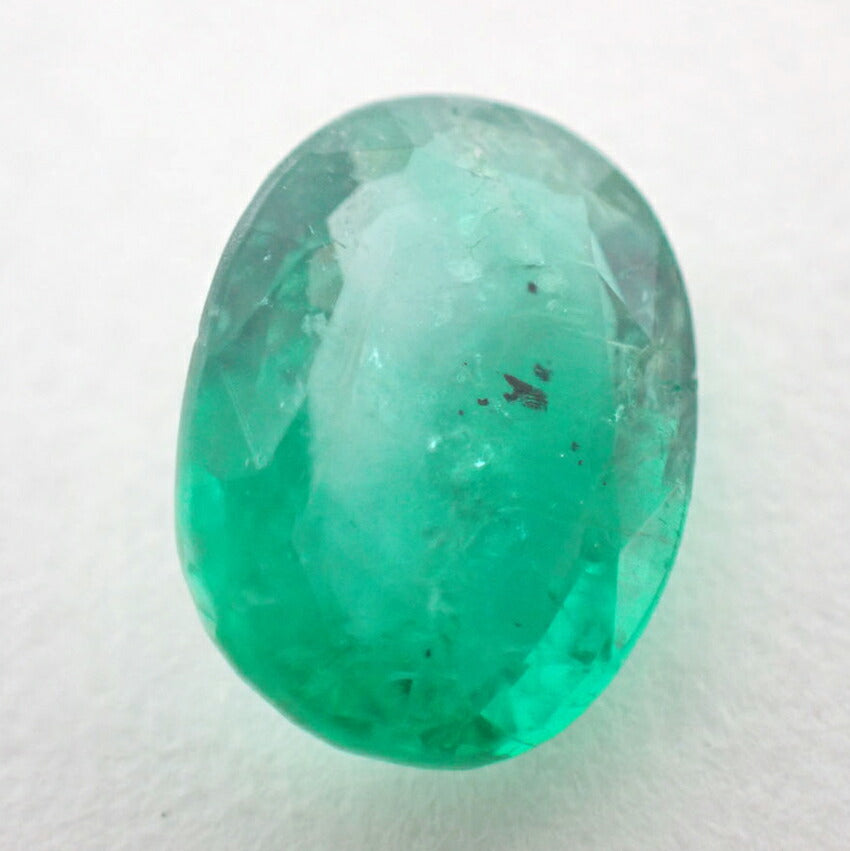 【中古】天然エメラルド ルース 0.674ct/j219-7