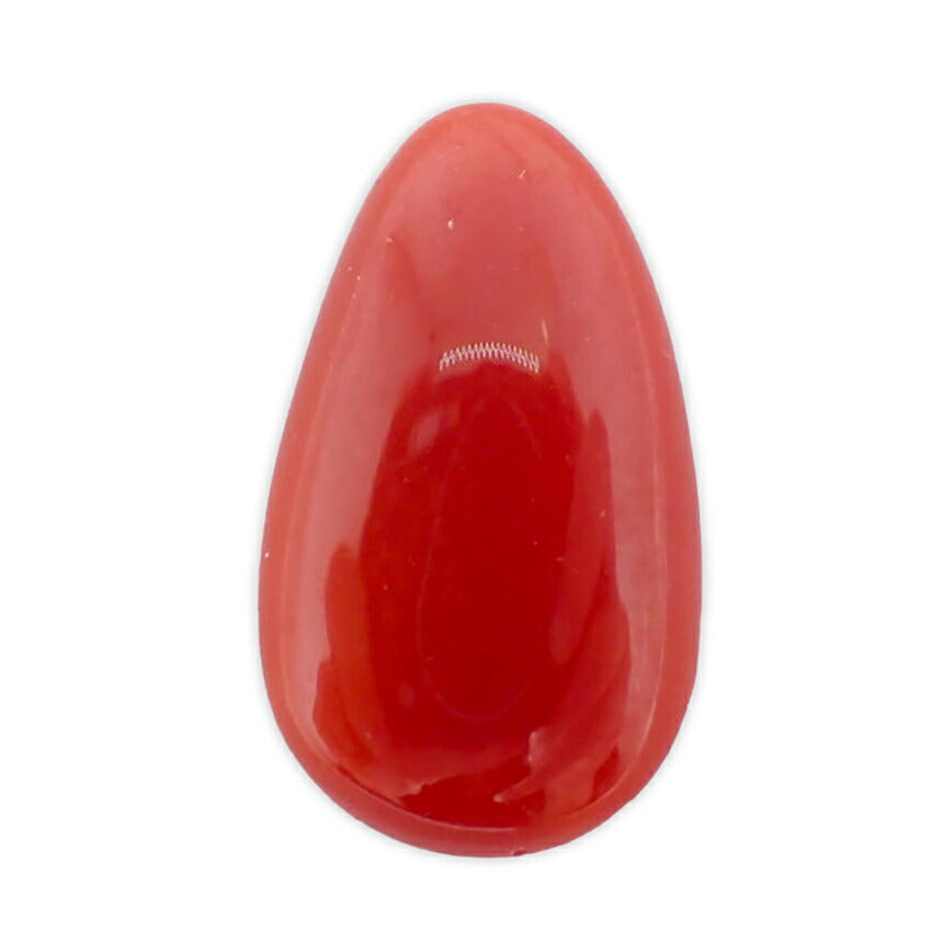 【中古】天然サンゴ ルース4.112ct/j219-8