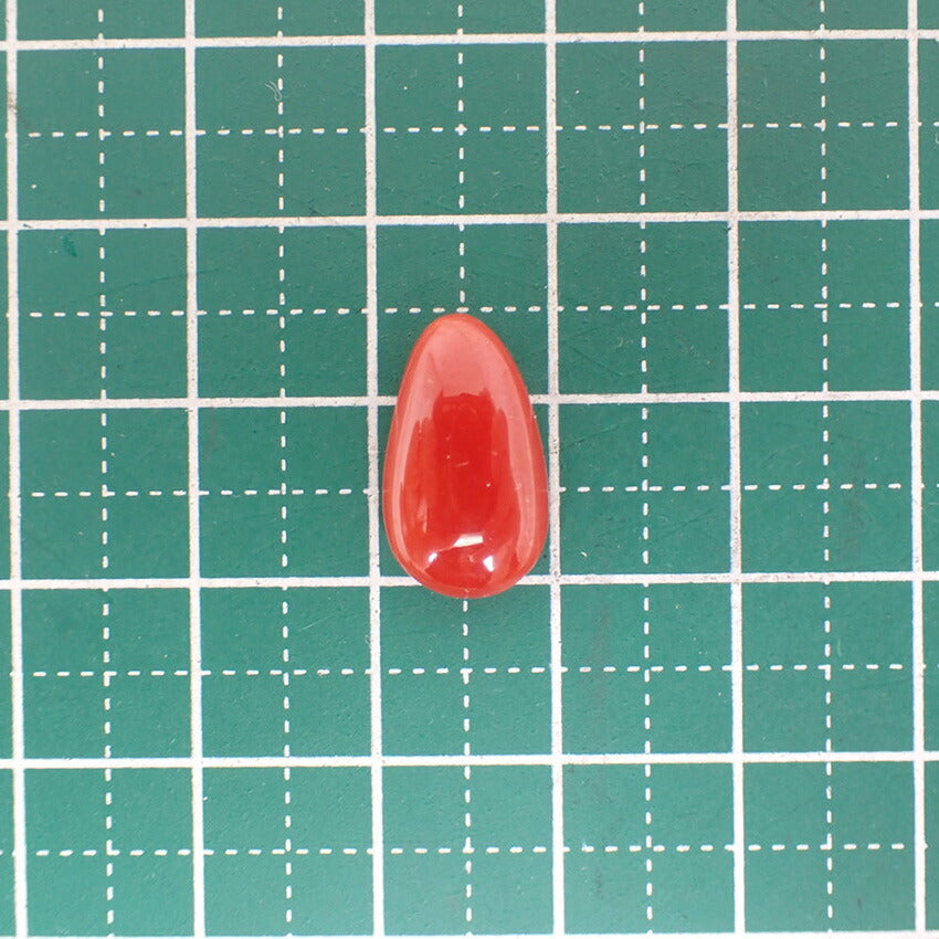 【中古】天然サンゴ ルース4.112ct/j219-8
