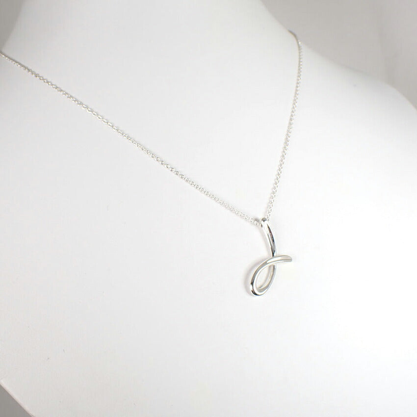 【中古】TIFFANY/ティファニー 925 イニシャル ｌ　ペンダント/ネックレス/j220-10