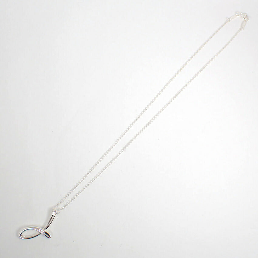 【中古】TIFFANY/ティファニー 925 イニシャル ｌ　ペンダント/ネックレス/j220-10