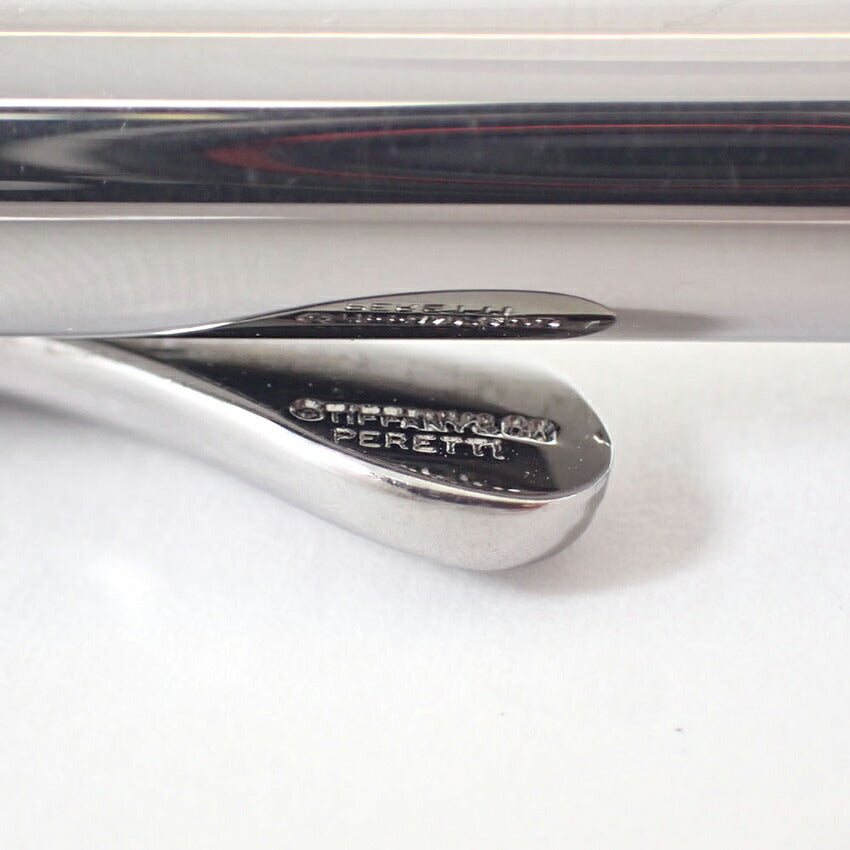 【中古】TIFFANY/ティファニー シルバーカラー ツイスト式 ボールペン/j220-1
