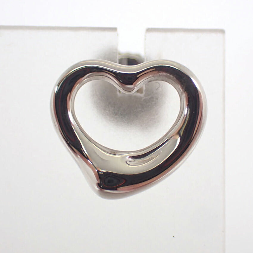 【中古】TIFFANY/ティファニー 925 オープンハート ピアス/j220-2