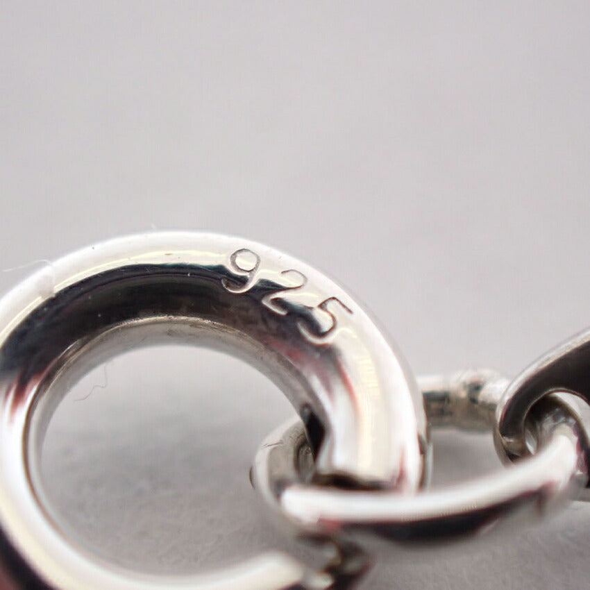 【中古】TIFFANY/ティファニー 925 オープンハート ペンダント/ネックレス/j220-4