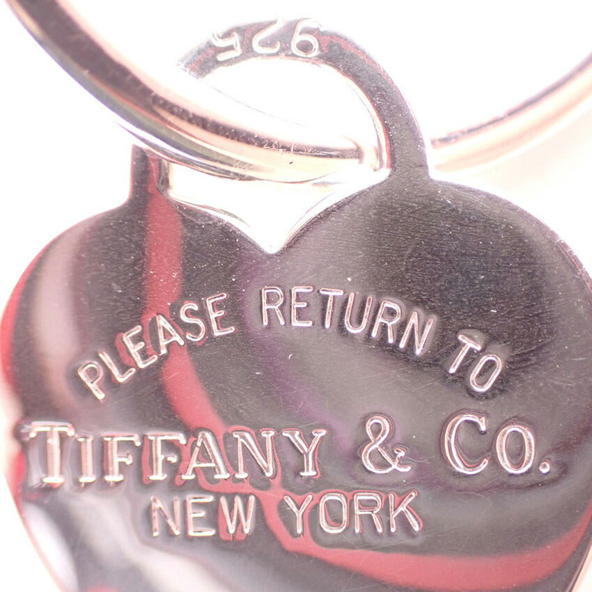 【中古】TIFFANY/ティファニー 925 リターントゥティファニー ハートタグ キーリング/j220-6
