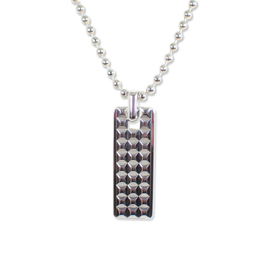 【中古】TIFFANY/ティファニー 925  スクエアスタッズ ペンダント/ネックレス/j220-7