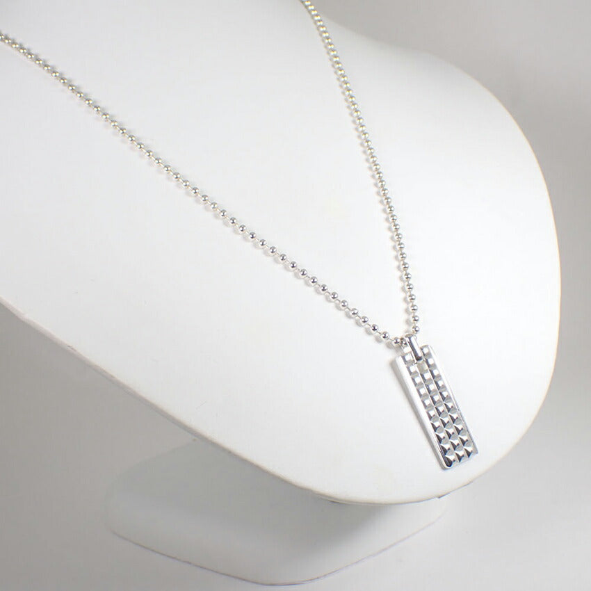 【中古】TIFFANY/ティファニー 925  スクエアスタッズ ペンダント/ネックレス/j220-7