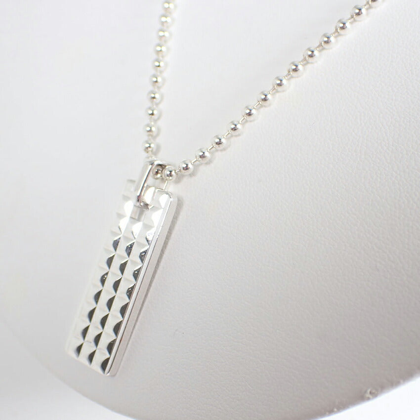 【中古】TIFFANY/ティファニー 925  スクエアスタッズ ペンダント/ネックレス/j220-7