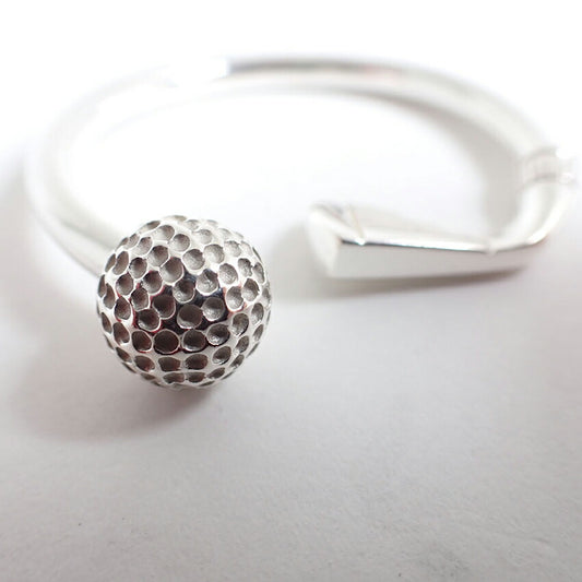 【中古】TIFFANY/ティファニー/925/ゴルフ/キーリング 刻印一部消え/j220-8