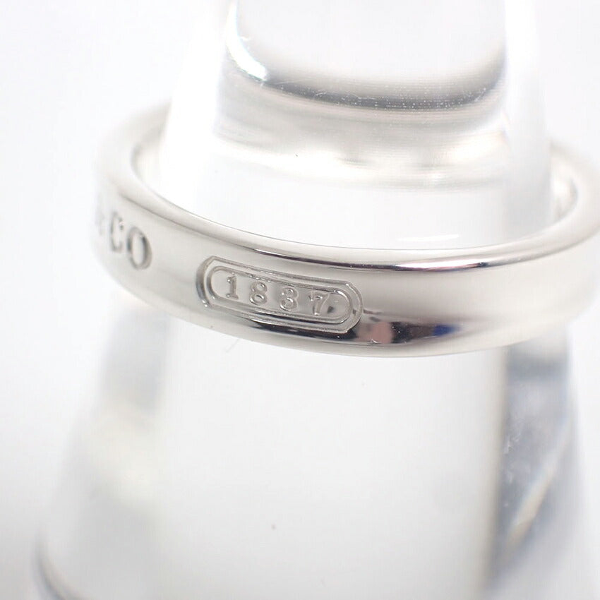 【中古】TIFFANY/ティファニー 925 1837 ナロー リング/10号/j221-10