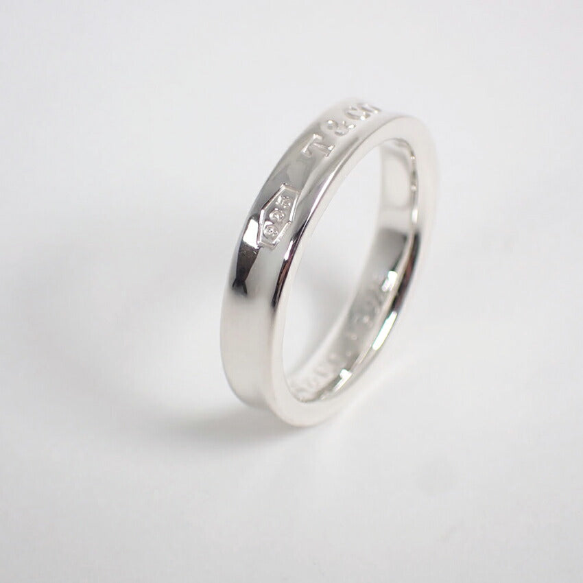 【中古】TIFFANY/ティファニー 925 1837 ナロー リング/10号/j221-10
