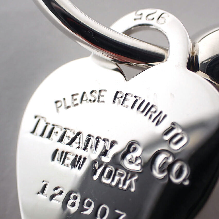 【中古】TIFFANY/ティファニー 925 リターントゥハートタグ キーリング/j221-12
