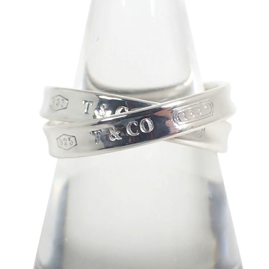 【中古】TIFFANY/ティファニー 925 1837 インターロッキングサークル リング /14号/j221-3