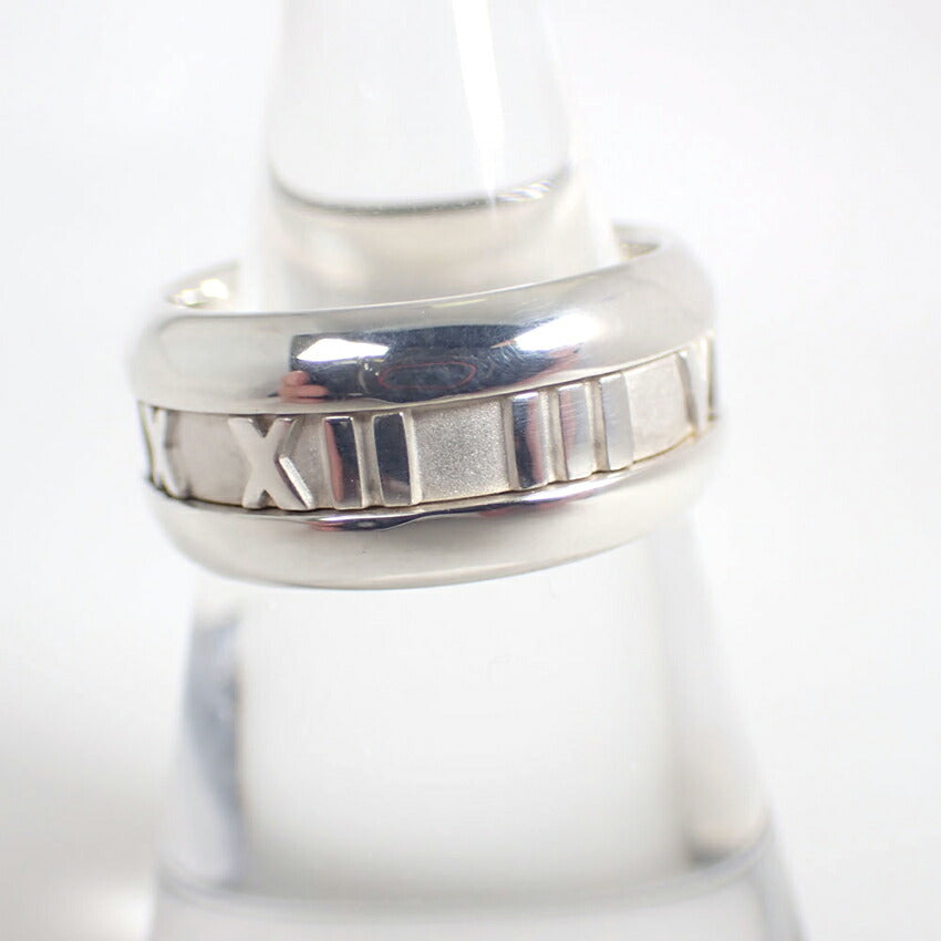 【中古】TIFFANY/ティファニー 925 アトラス ワイド リング /13.5号/j221-6
