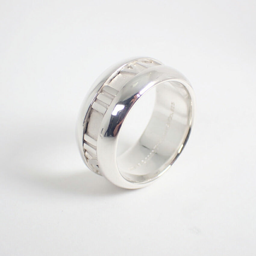 【中古】TIFFANY/ティファニー 925 アトラス ワイド リング /13.5号/j221-6