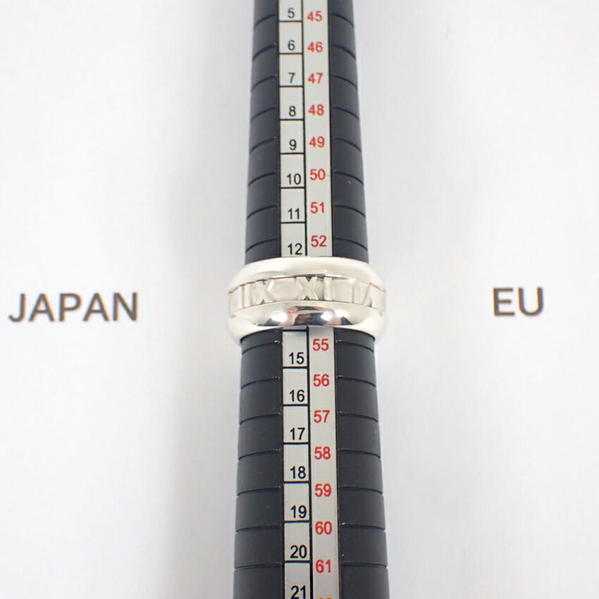 【中古】TIFFANY/ティファニー 925 アトラス ワイド リング /13.5号/j221-6