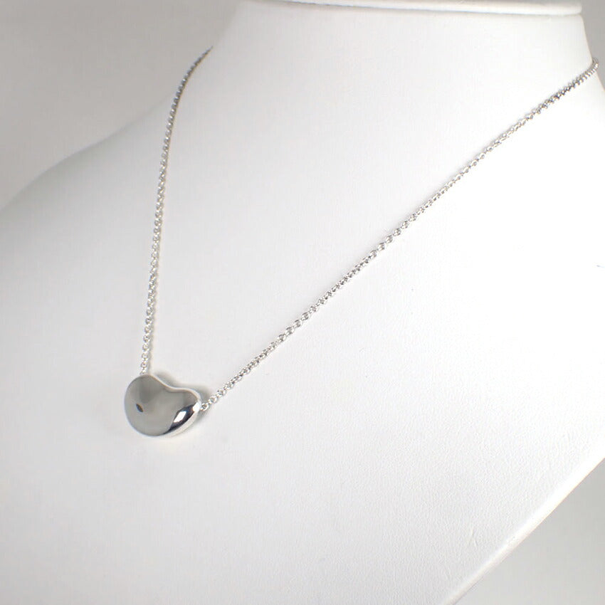 【中古】TIFFANY/ティファニー 925 ビーン ペンダント/ネックレス/j221-8