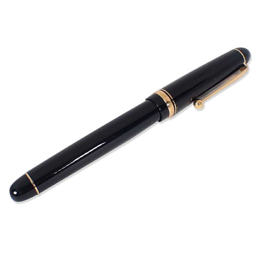 PILOT/パイロット 万年筆 カスタム74　樹脂×ペン先14K　ブラック×ゴールド/j224-10