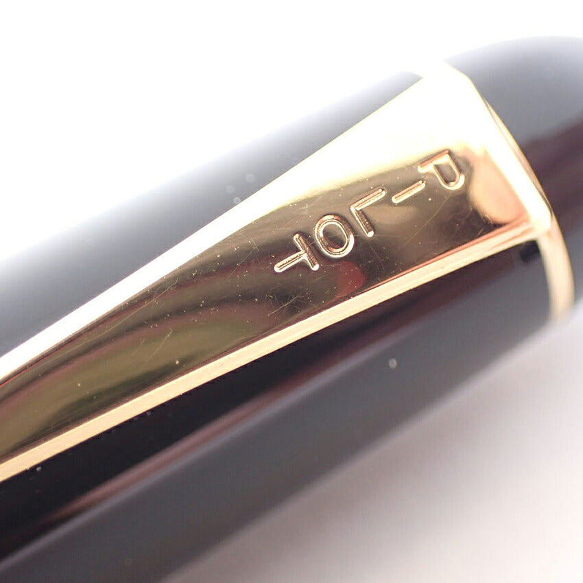 PILOT/パイロット 万年筆 カスタム74　樹脂×ペン先14K　ブラック×ゴールド/j224-10