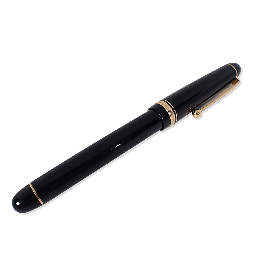 PILOT/パイロット 万年筆 カスタム74　樹脂×ペン先14K　ブラック×ゴールド/j224-8