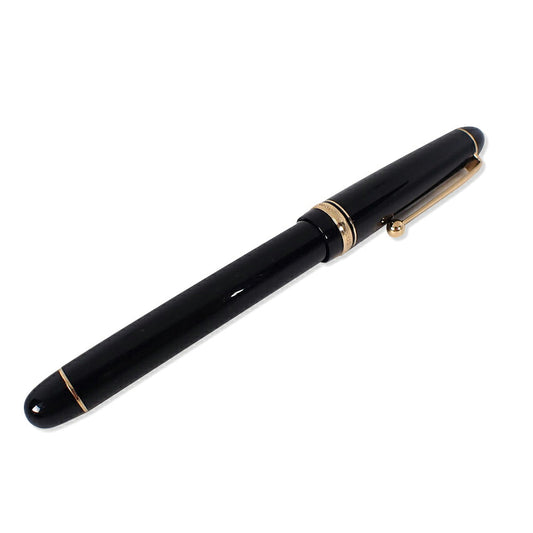 PILOT/パイロット 万年筆 カスタム74　樹脂×ペン先14K　ブラック×ゴールド/j224-8