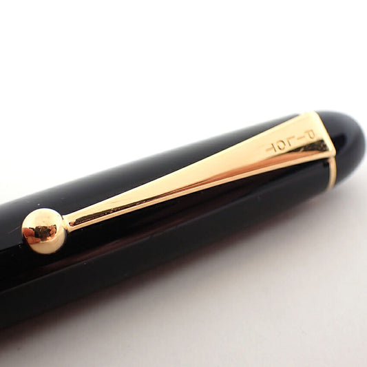PILOT/パイロット 万年筆 カスタム74　樹脂×ペン先14K　ブラック×ゴールド/j224-8
