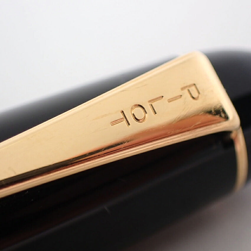 PILOT/パイロット 万年筆 カスタム74　樹脂×ペン先14K　ブラック×ゴールド/j224-8