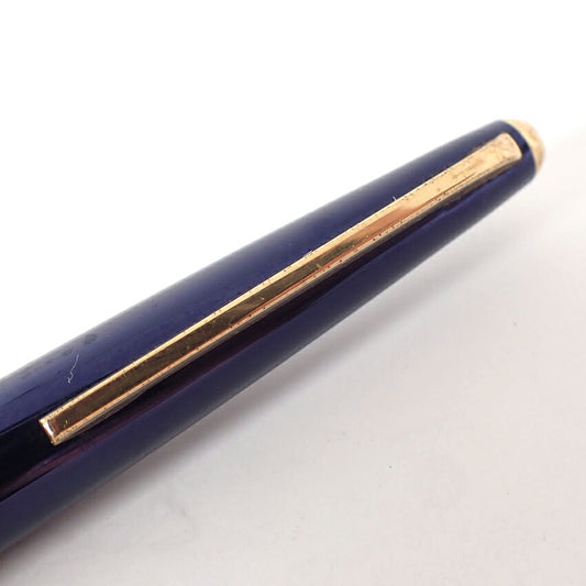 Bonito/ボニート 万年筆　樹脂×ペン先18K　ブルー×ゴールド/j224-9