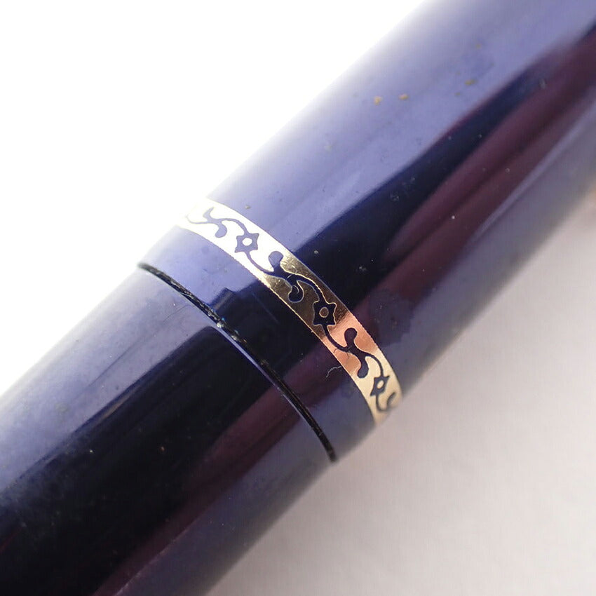 Bonito/ボニート 万年筆　樹脂×ペン先18K　ブルー×ゴールド/j224-9